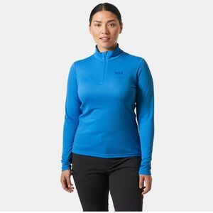 New Women's HH LIFA® ACTIVE Solen Half-Zip Base Layer - Ultra Blue Size